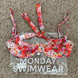 Monday Swim. XS top. Small bottom. Brand New. NEVER WORN.